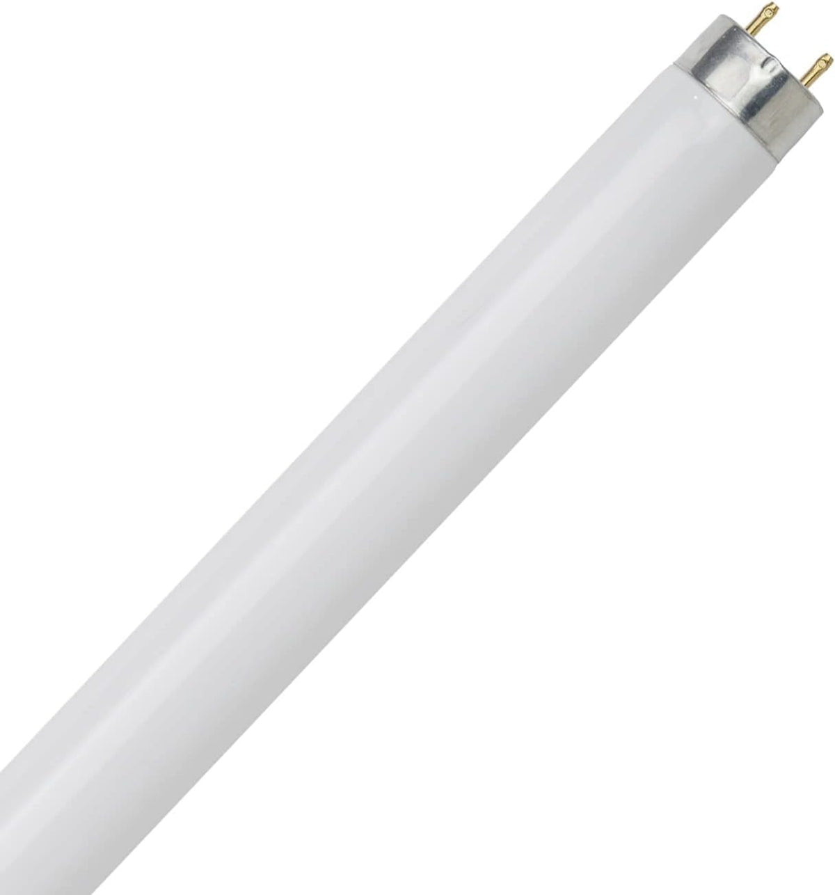 24 Inch T8 Fluorescent Tube Light Bulb 17W 3500K G13 Bi-Pin Pack of 10 D65181
