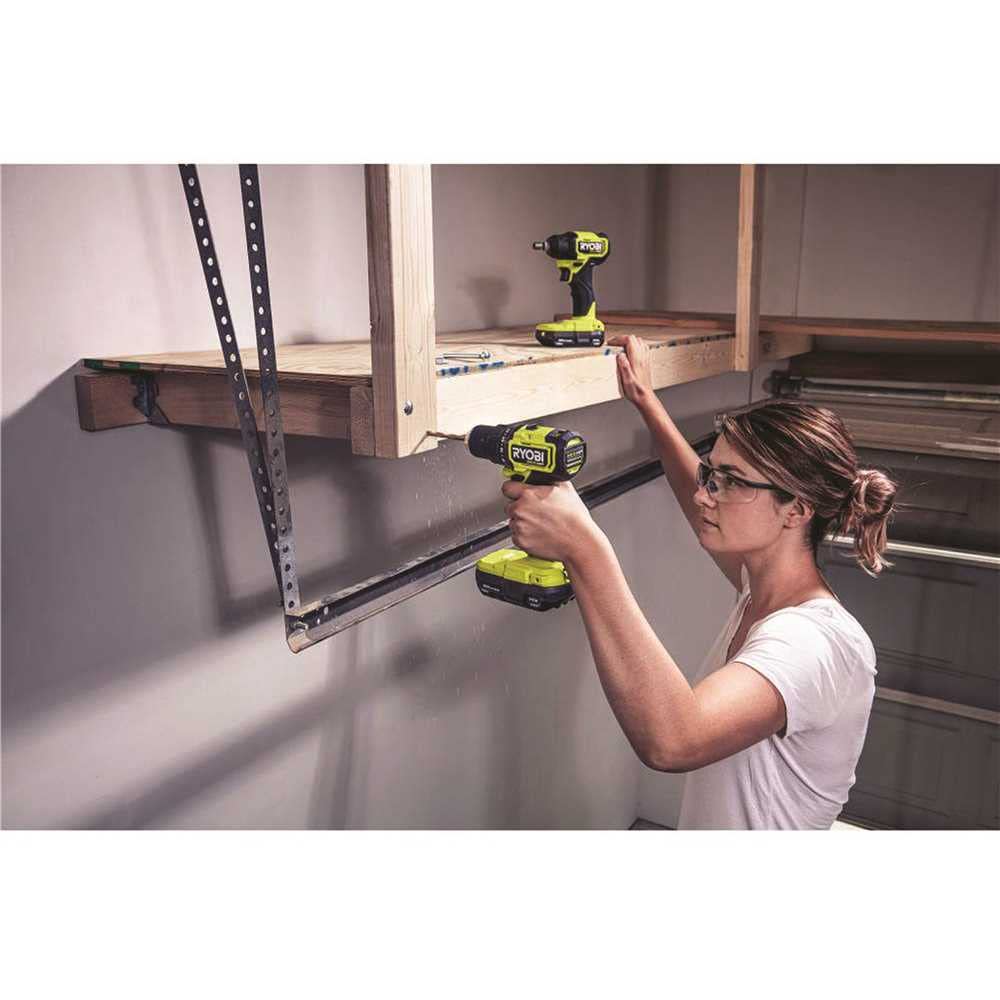 18V Brushless Cordless Compact 1/2 in. Drill and Impact Driver Kit with 2 Batteries B36572