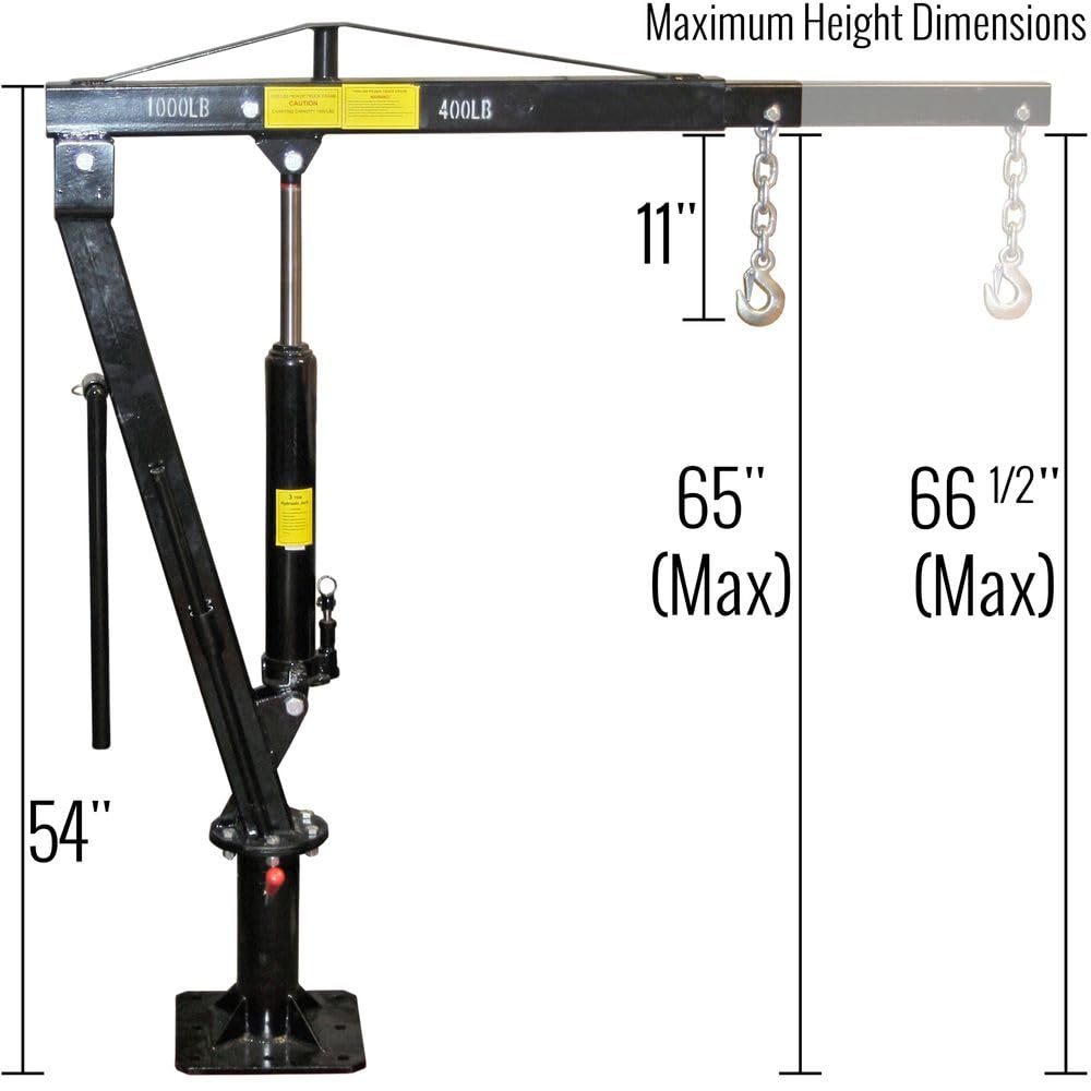 3 Ton Truck Bed Hoist Jib Crane J70580