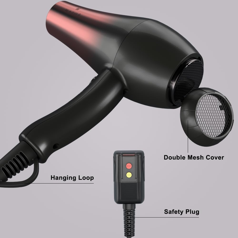 1875W Ceramic Tourmaline Ionic Hair Dryer R63939