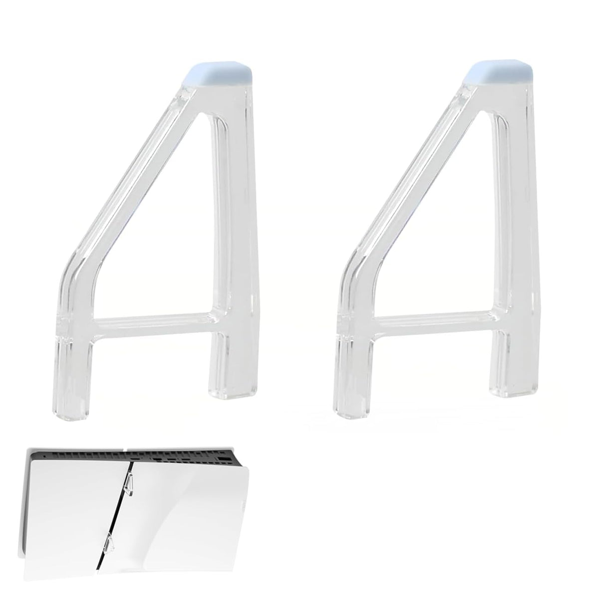 Stand for Ps5 Slim, Cooling Feet, Horizontal Placement Bracket Holder V90612