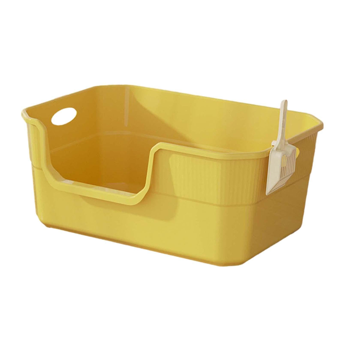 Open Top Cat Litter Tray with High Sides PP M55494