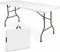 6 FT White Folding Table P69800