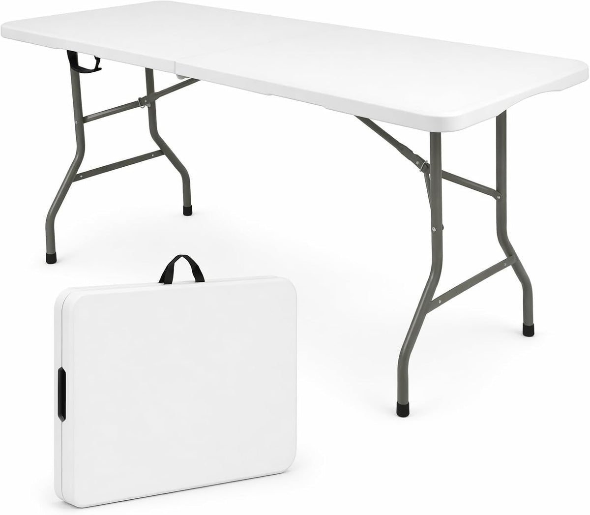6 FT White Folding Table P69800