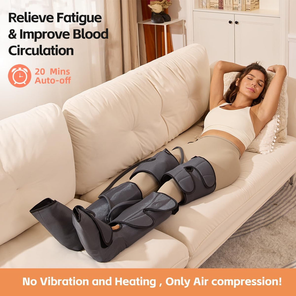 Air Compression Leg Massager with 3 Modes 3 Intensities D22860