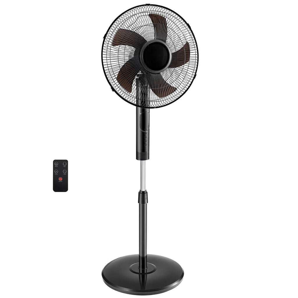 17" Oscillating Pedestal Fan with Remote D7838