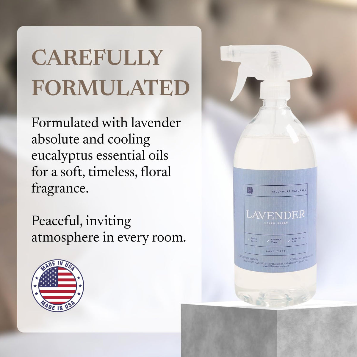 Linen Spray Lavender Scent 1 L E259