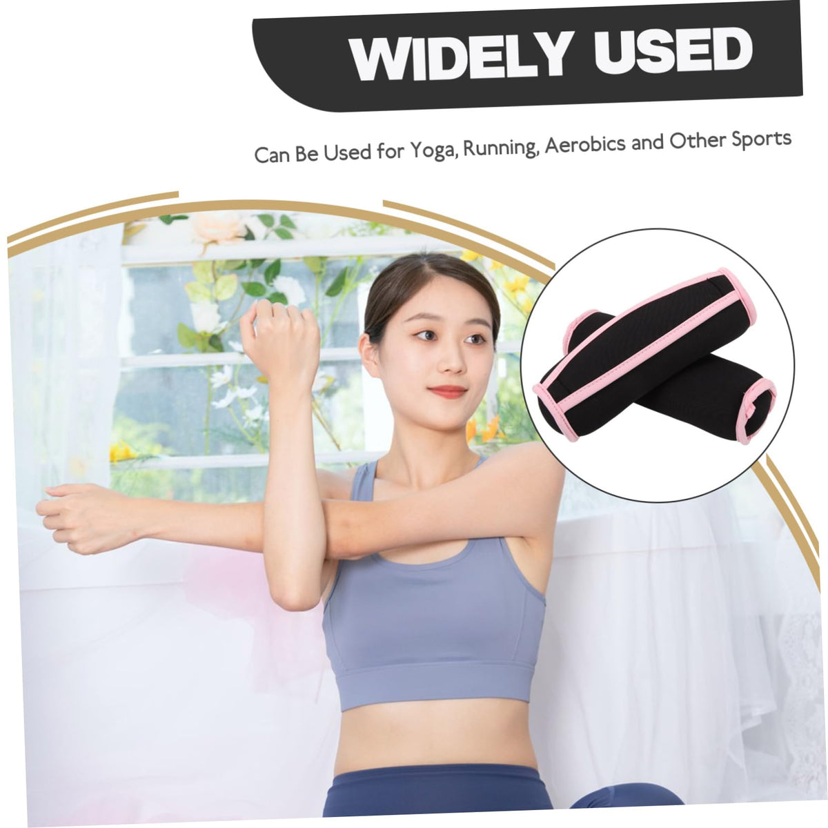 1lb Neoprene Hand Weights V249534
