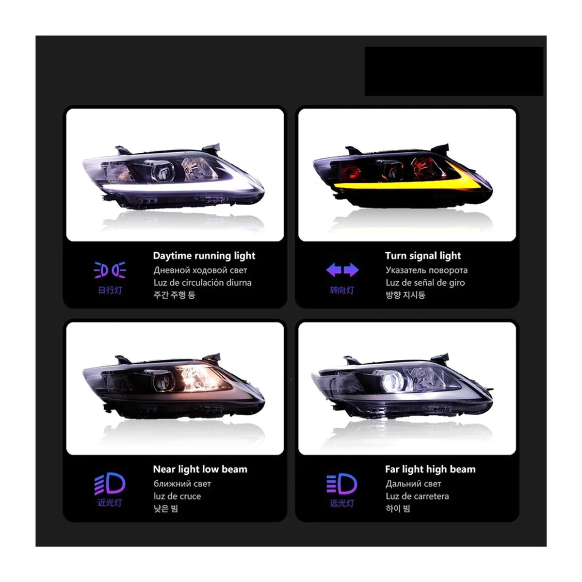LED Headlight U754