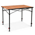 Large Adjustable Height Aluminum Camping Table M36380
