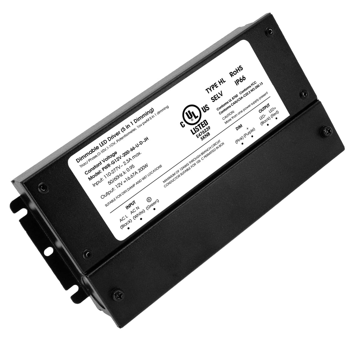 200W Dimmable LED Driver G28802