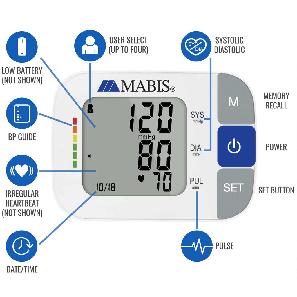 Talking Blood Pressure Monitor with Storage Case G14042