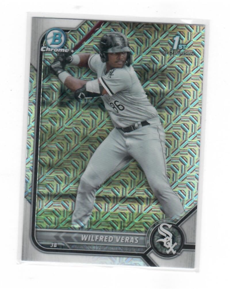 2022 Bowman Chrome Mega Box Mojo Refractor Baseball Card G824