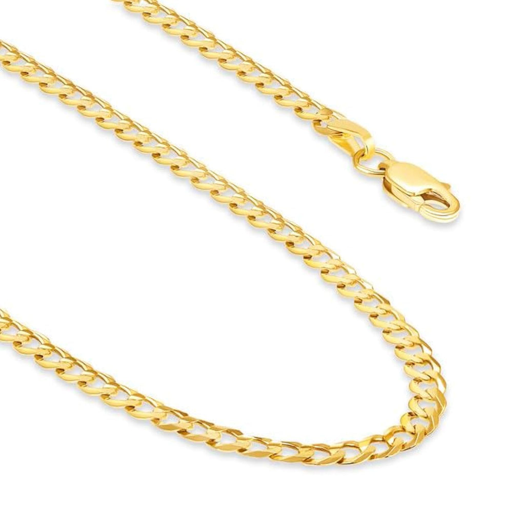 14k Gold Cuban Link Chain Necklace R31952