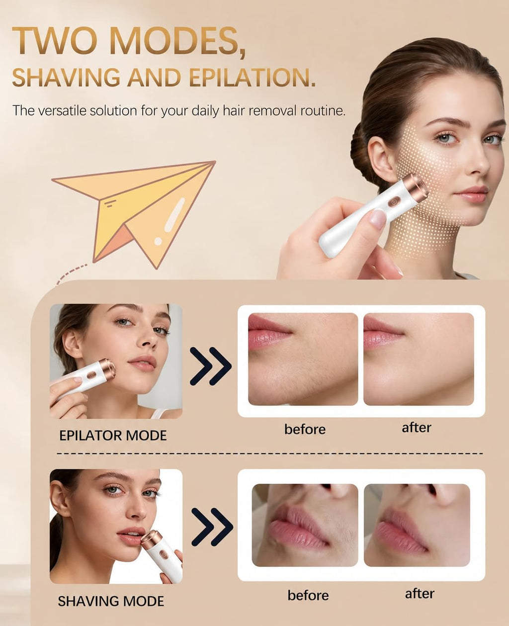 Facial Hair Removal for Women U510