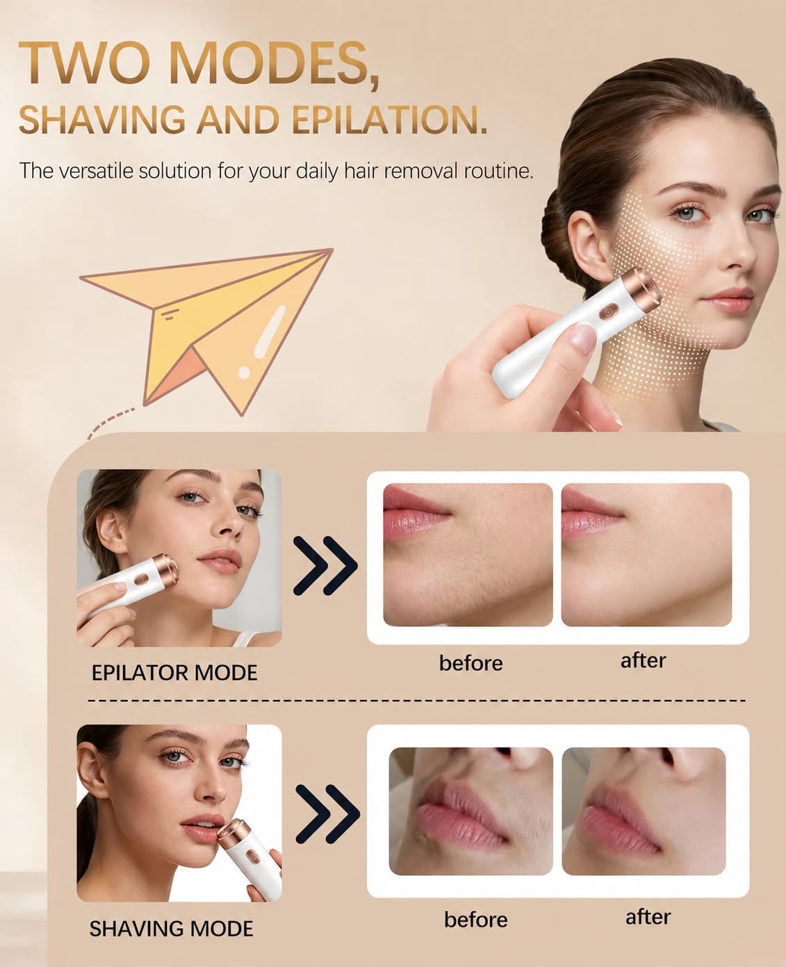 Facial Hair Removal for Women U510