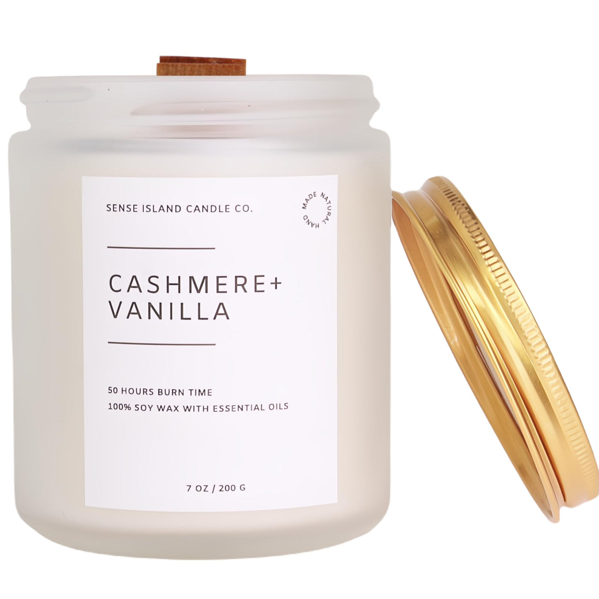 Vanilla Cashmere Scented Soy Wax Candle A231