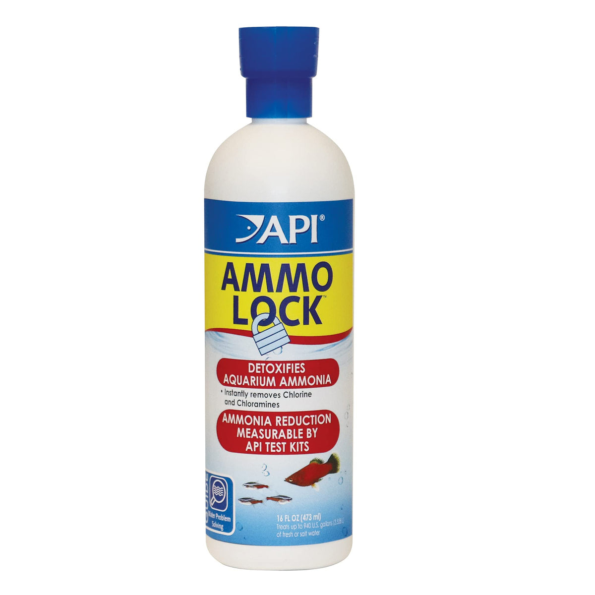 Aquarium Ammonia Detoxifier 16-Ounce Bottle J31960