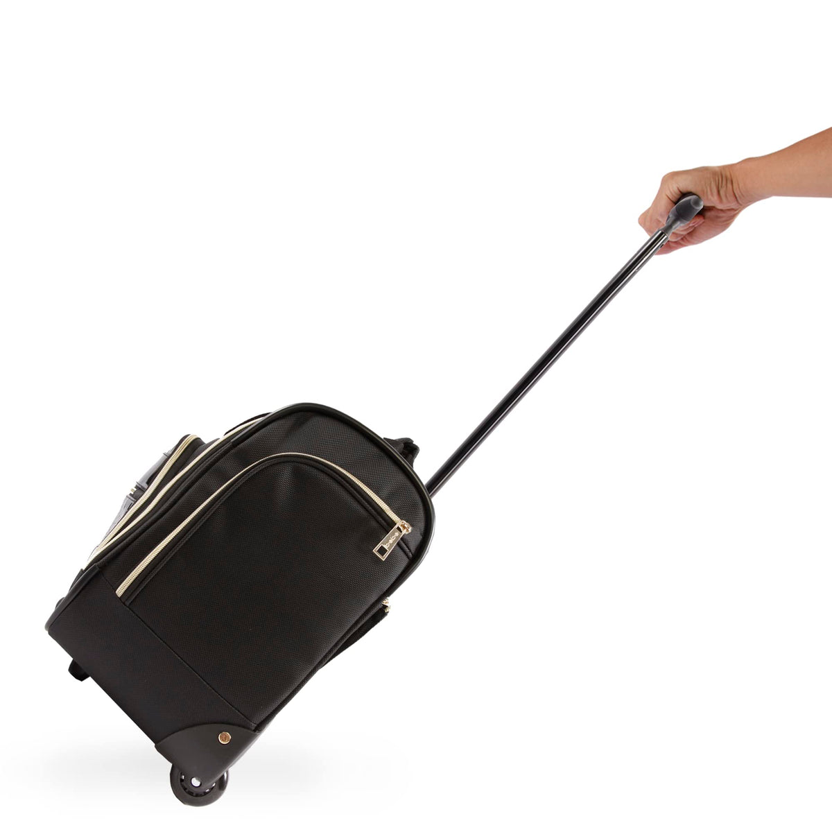 Croc Black Wheeled Under The Seat Carry On Bag K55819