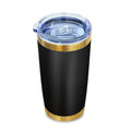 20 oz Insulated Stainless Steel Tumbler, Black, 1 Pack J376547