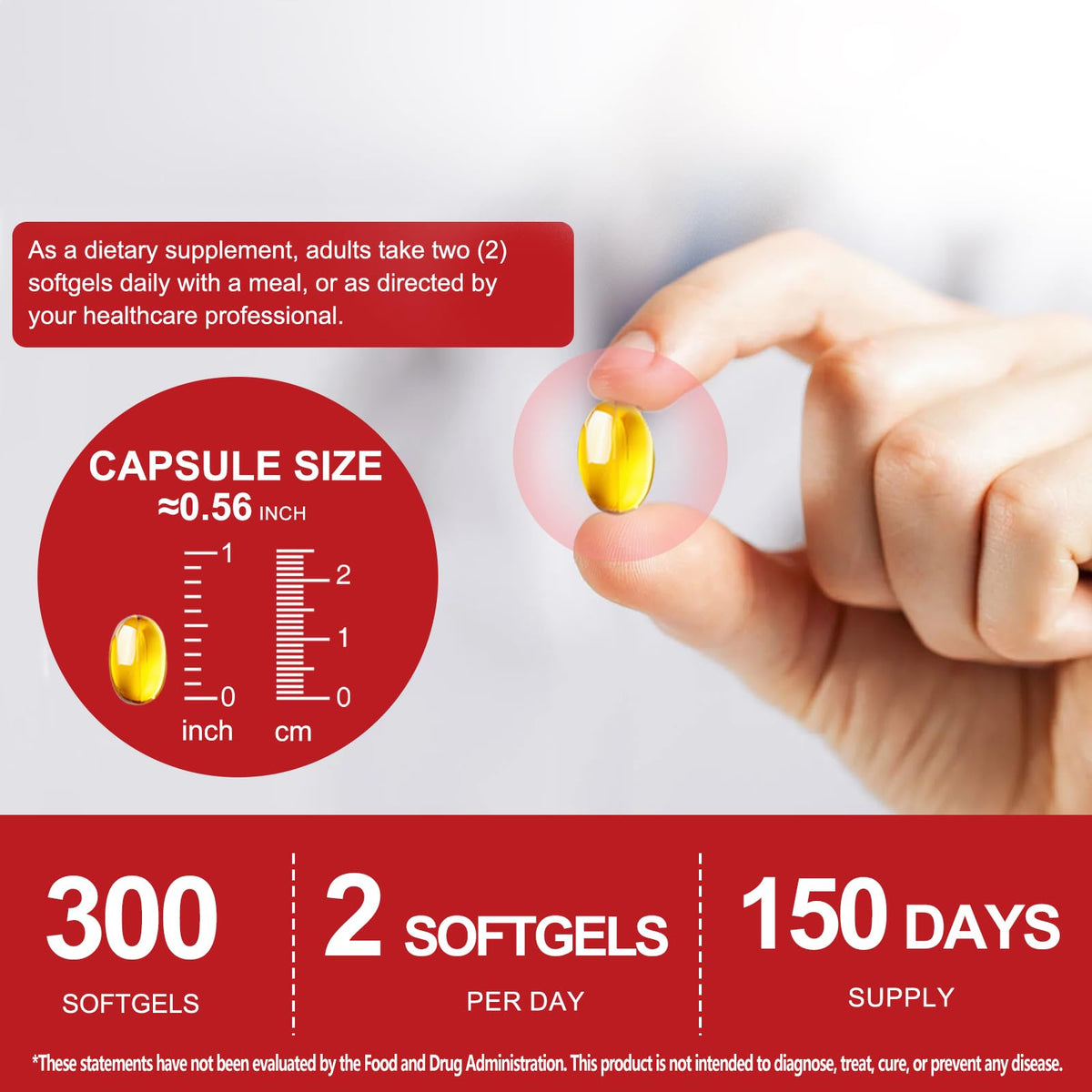 Odorless Garlic Supplement 300 Softgels K9410