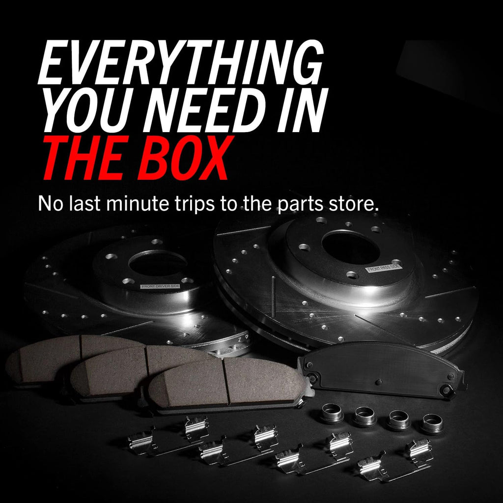 Brake Pad & Rotor Kit Front & Rear B97529