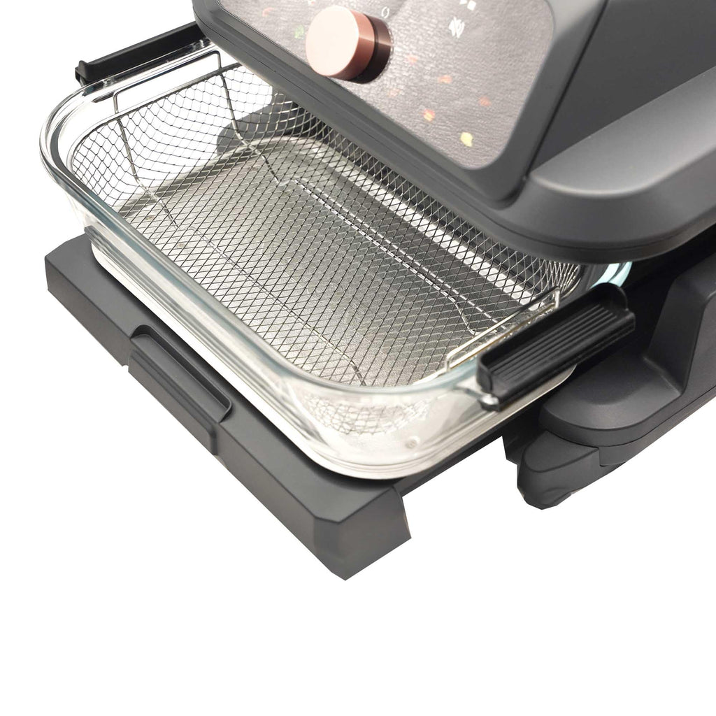 6-Quart Glass Air Fryer with Touch Screen & Drawer H30546