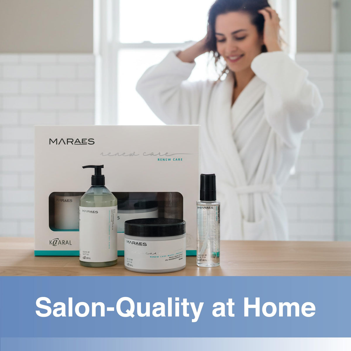 Vegan Shampoo, Mask & Serum 3-Piece Set H219448