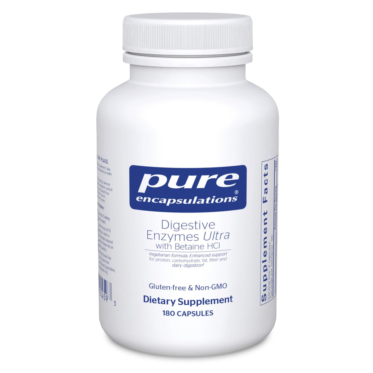 Digestive Enzymes Ultra with Betaine HCl, 180 Capsules G9546