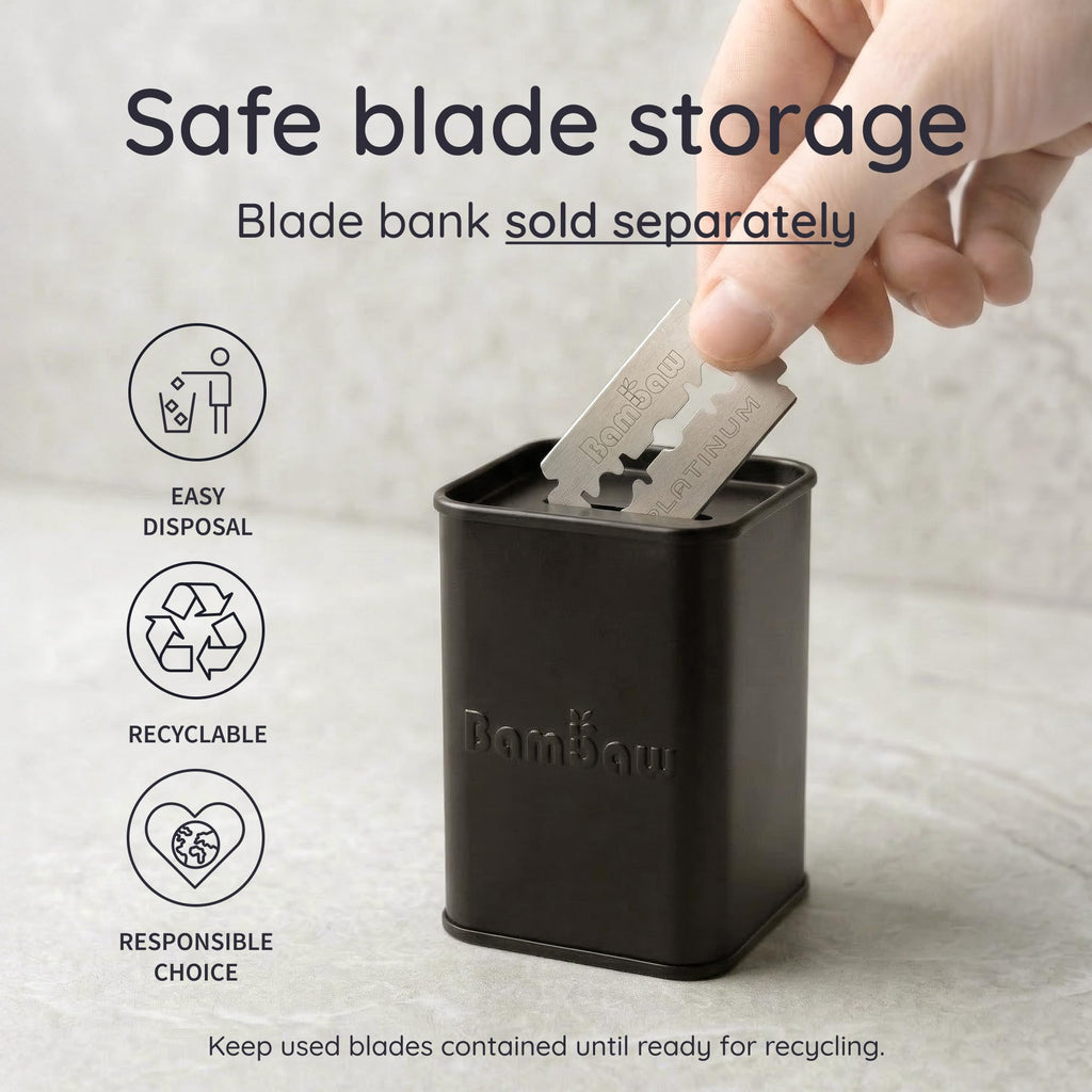 Double Edge Razor Blades 60 Pack Platinum Swedish Stainless Steel O80062