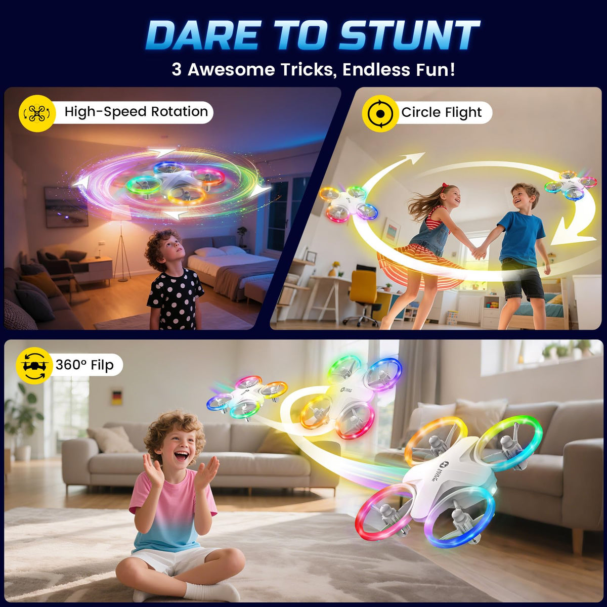 Drone with 3 Batteries A8339