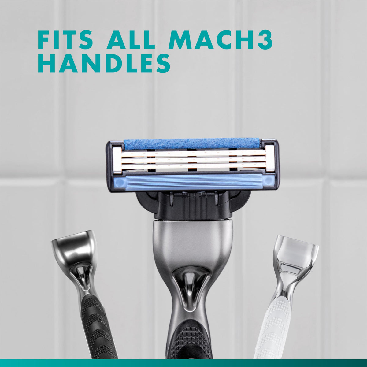 Men's Razor Blades, 15 Blade Refills U783927