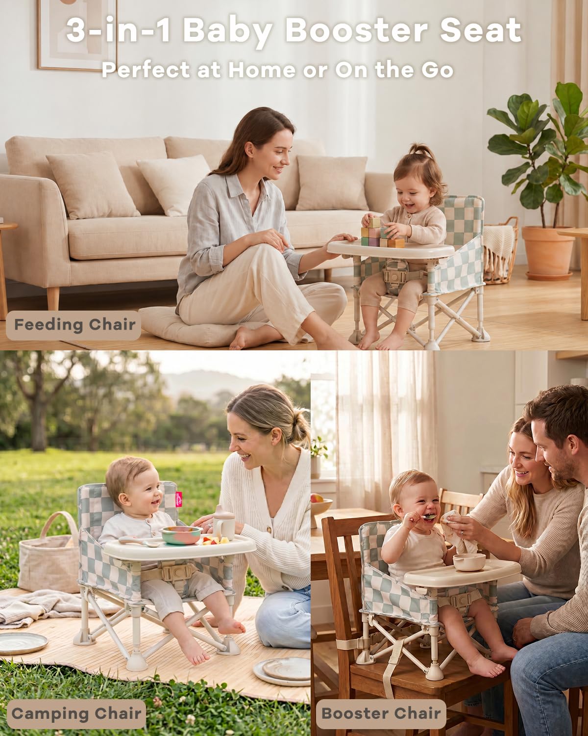 3-in-1 Portable Baby Chair Y643955