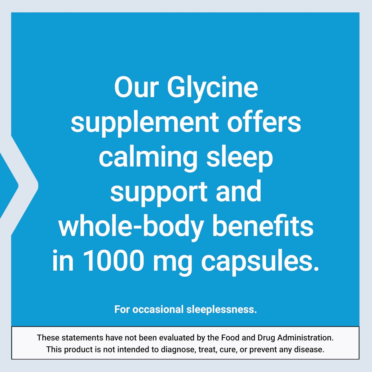 Glycine 1000 mg 100 Capsules P630822