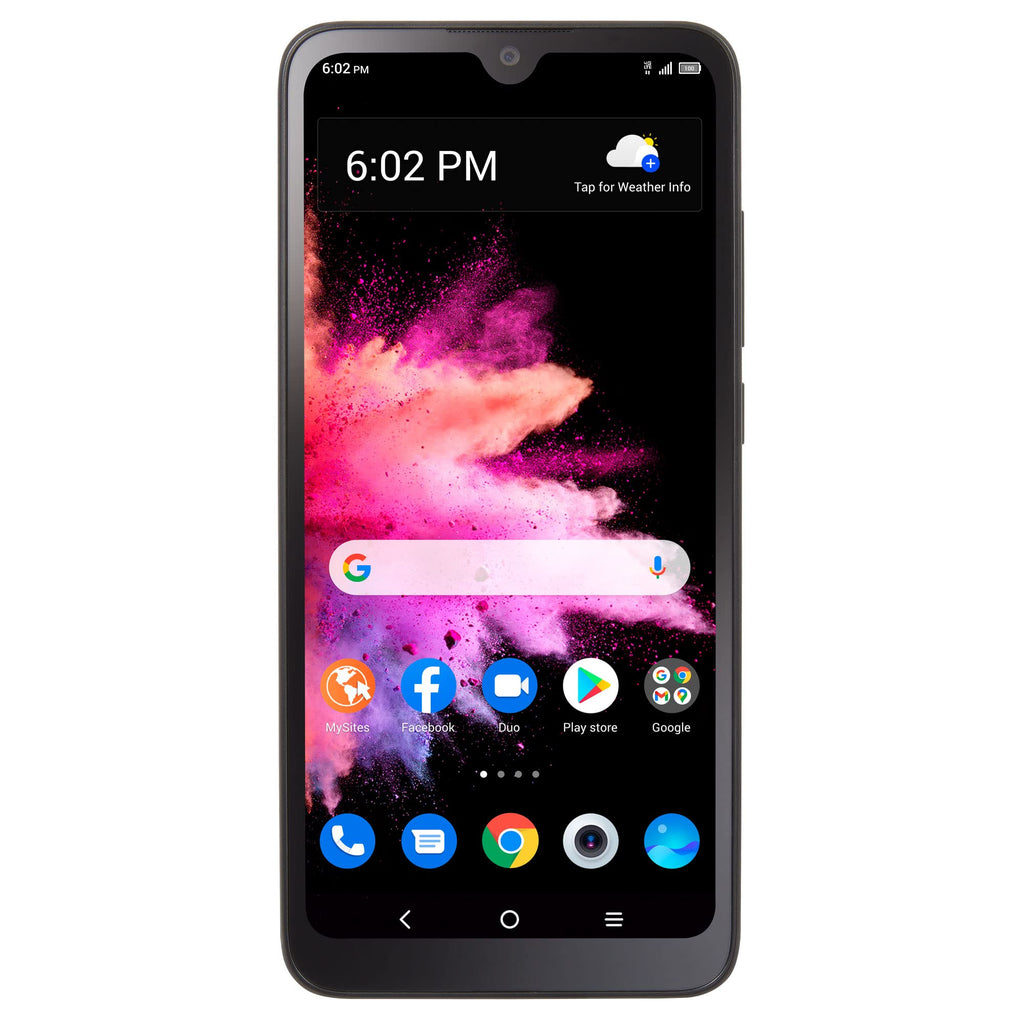 Black 32GB 4G LTE Prepaid Smartphone P78466