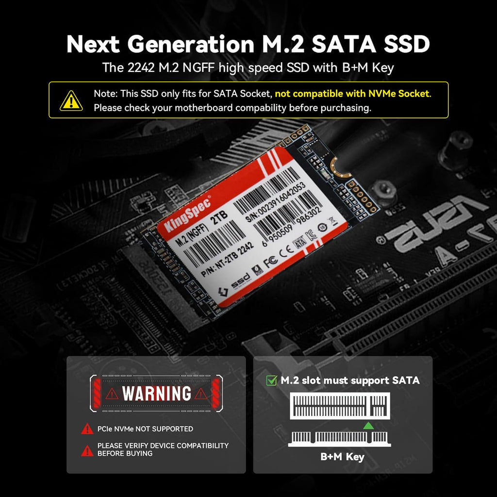 512GB M.2 2242 SATA III SSD D199397