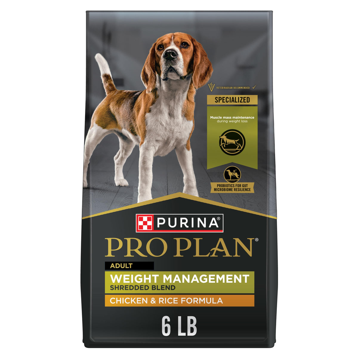 Weight Management Chicken & Rice Dry Dog Food 6 lb Bag D366424