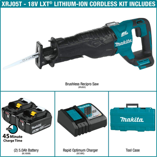 18V Lithium-Ion Brushless Cordless Recipro Saw Kit G719121