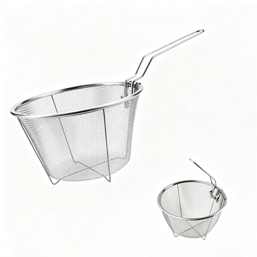 7 inch Stainless Steel Deep Fryer Basket F369533