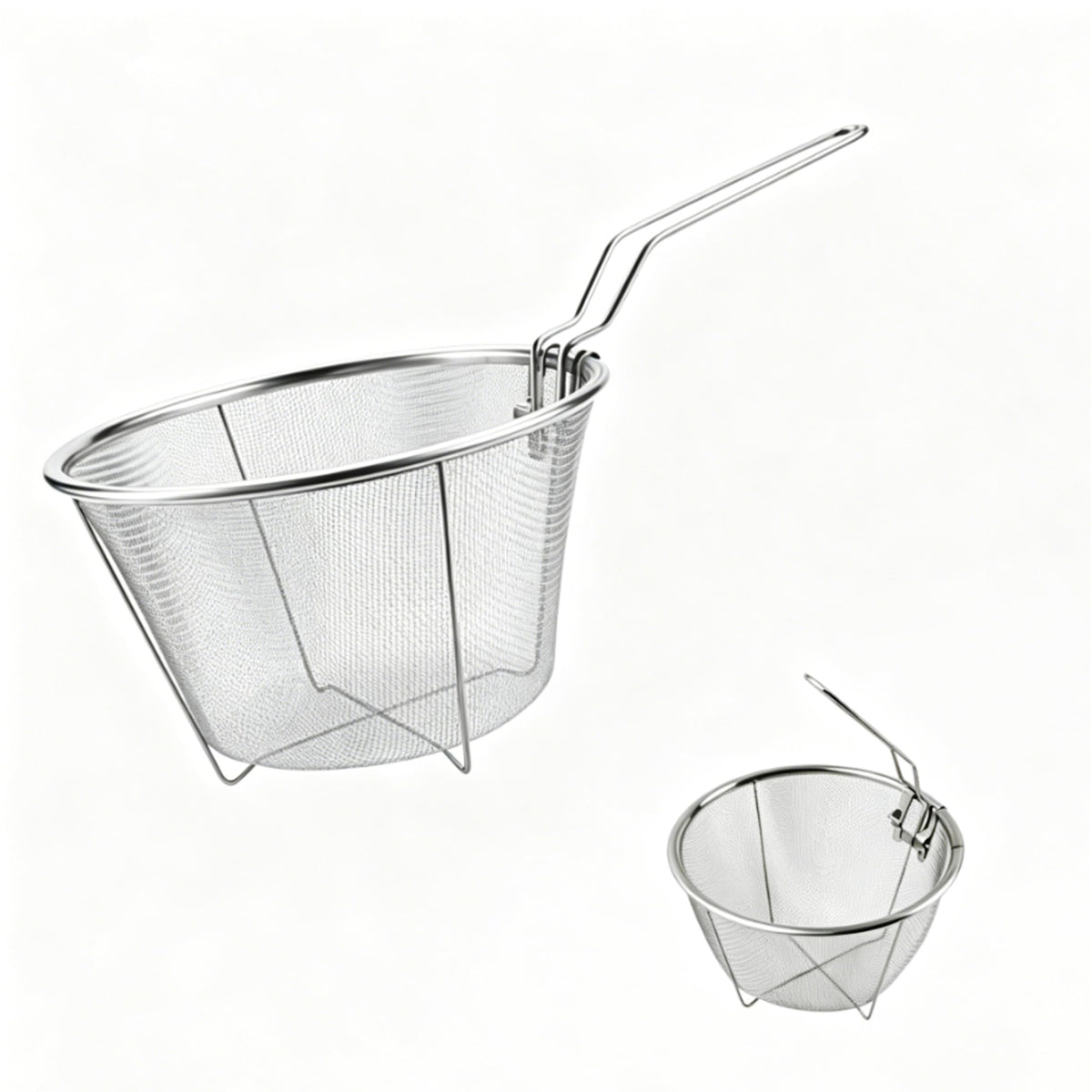 7 inch Stainless Steel Deep Fryer Basket F369533