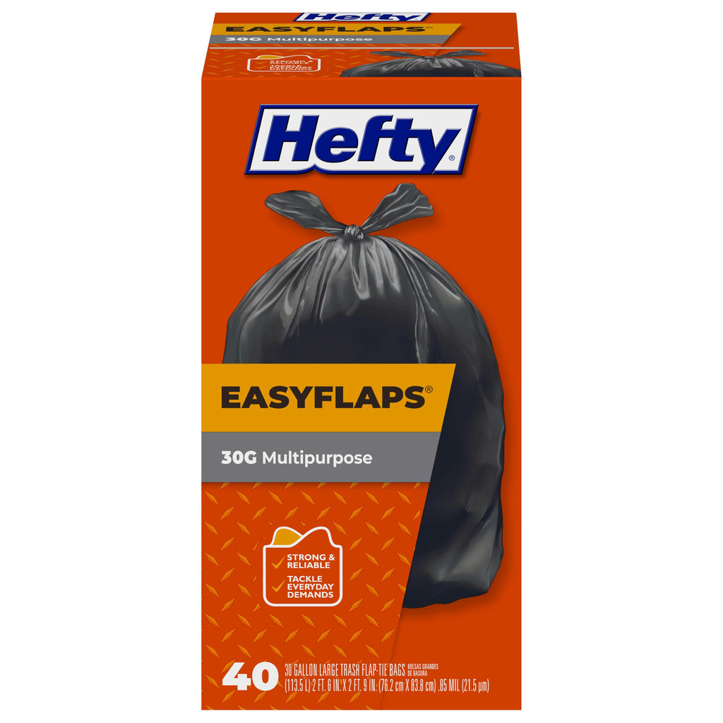 Black 30 Gallon Trash Bags G852
