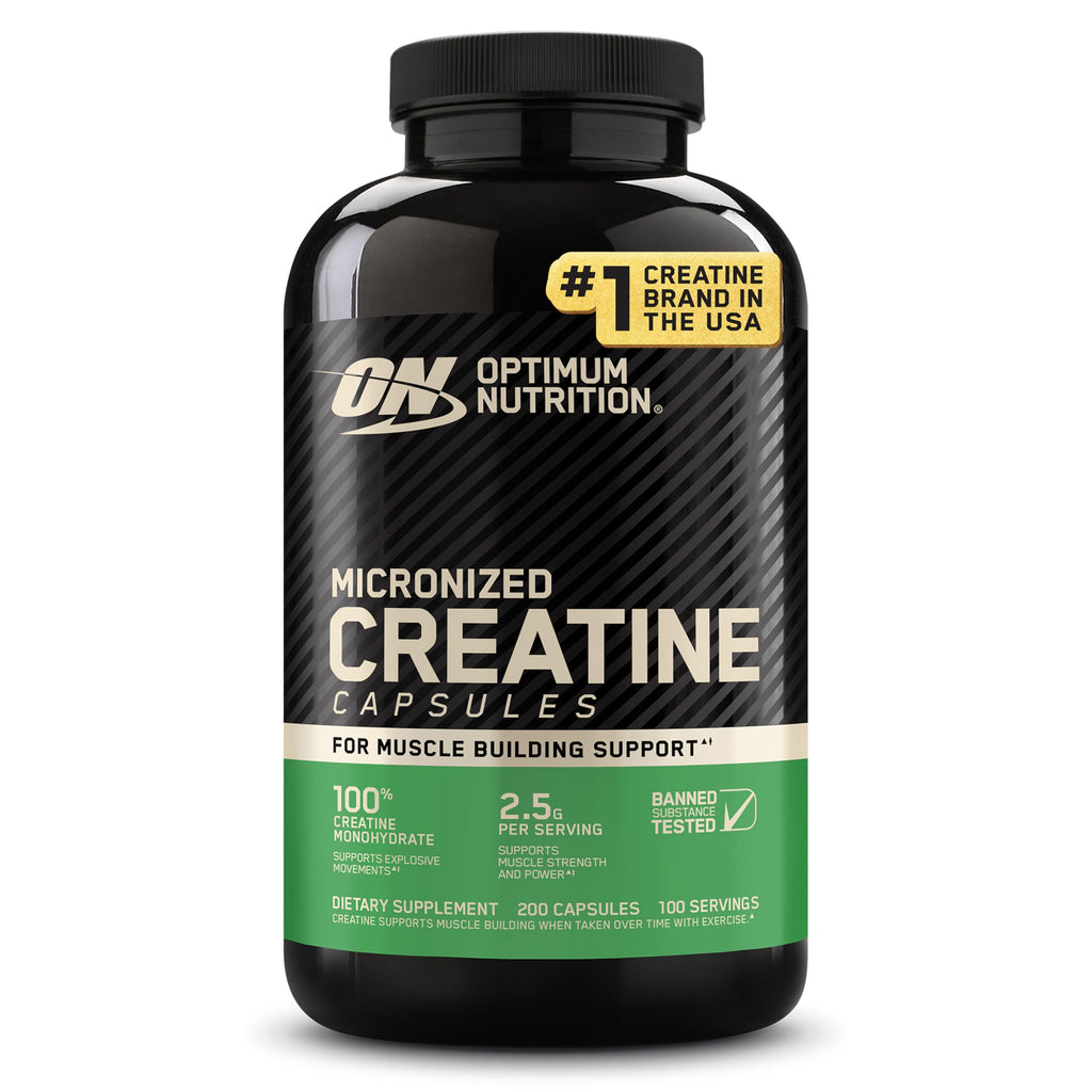Micronized Creatine Monohydrate Capsules, 200 Ct Q66773