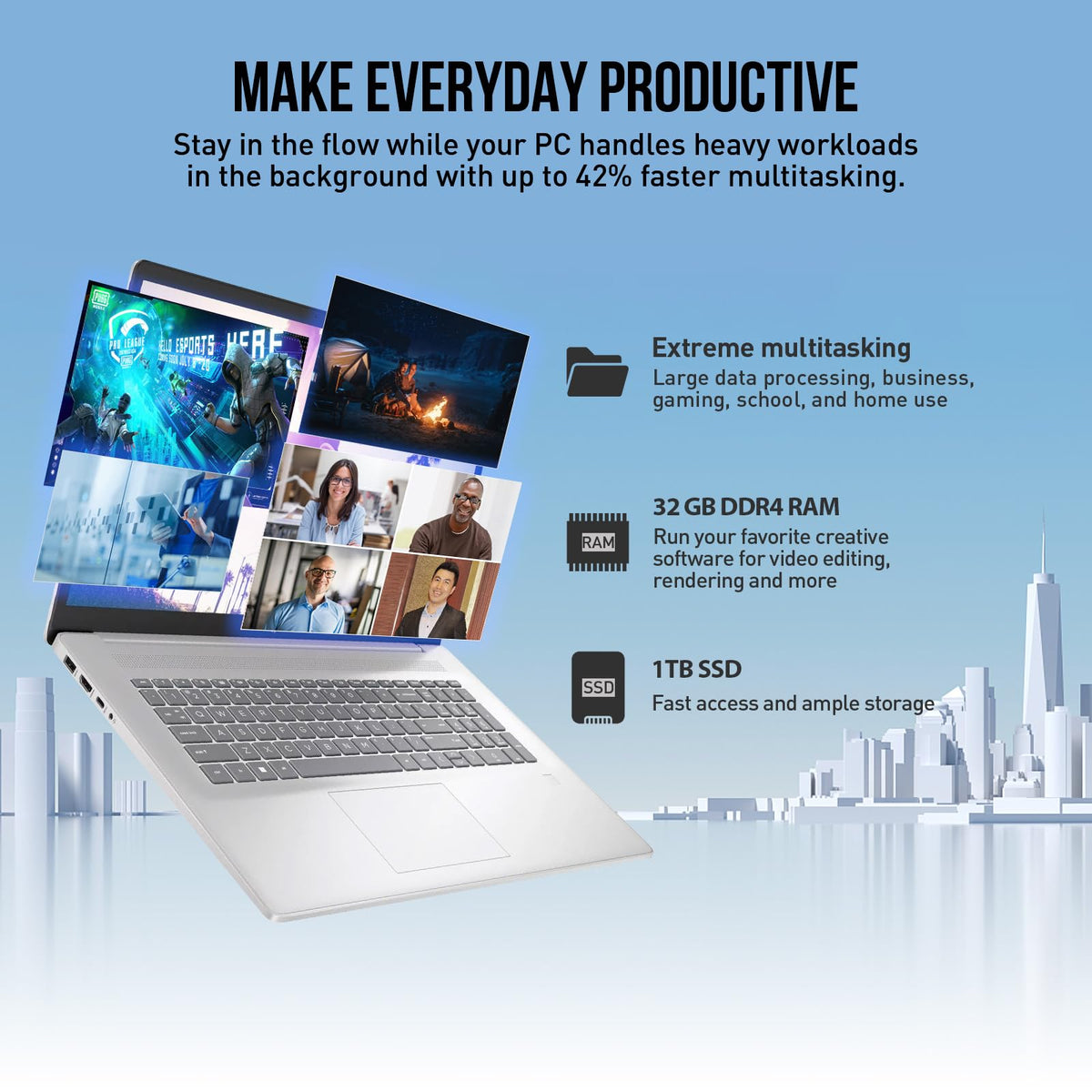 17.3 Inch Touchscreen Intel Core i7 Laptop A158013