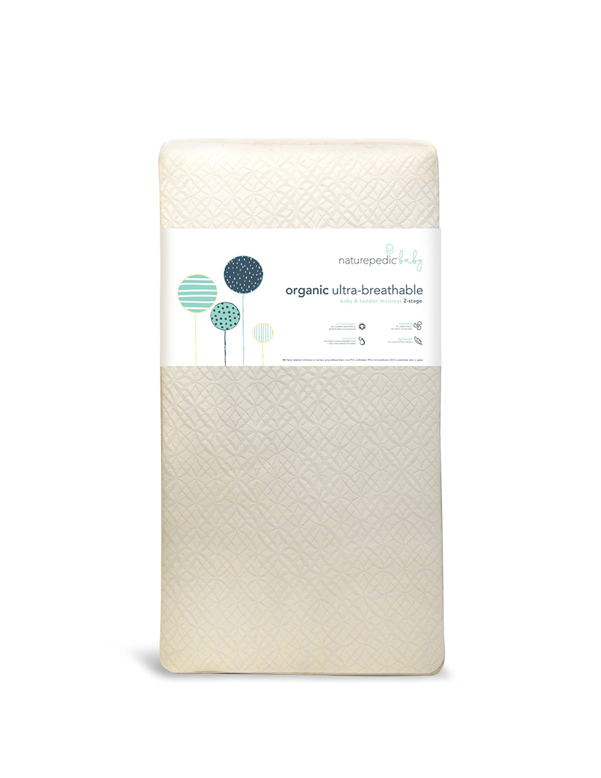 Organic 2-Stage Baby Crib Mattress B48306