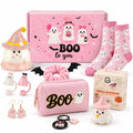 Pink Halloween Boo Basket Set with 14oz Cups Z427692