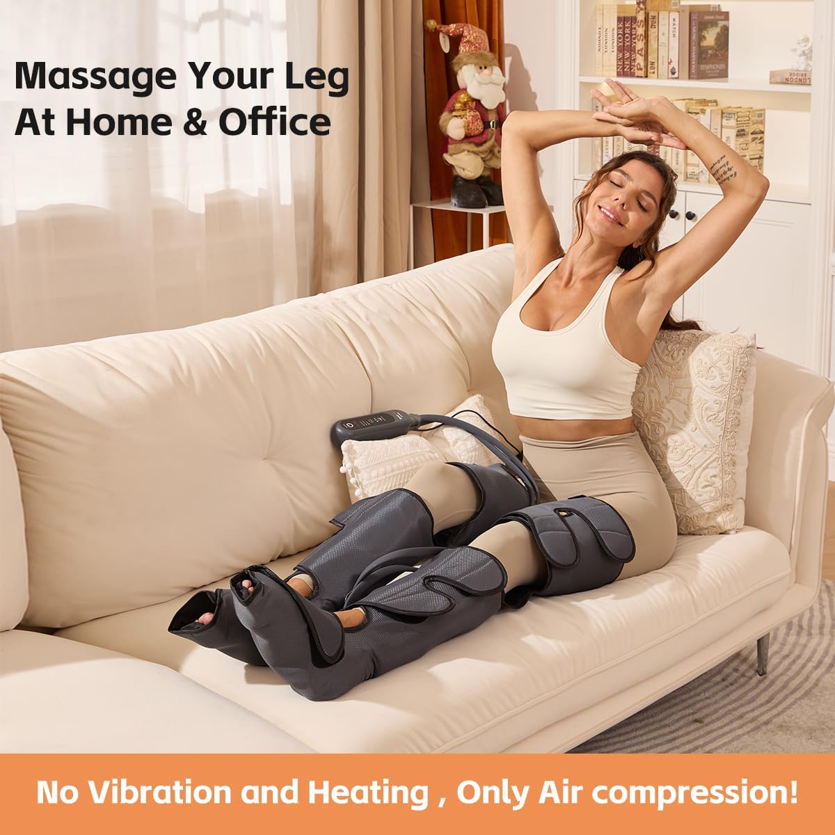 Air Compression Leg Massager with 3 Modes 3 Intensities D22860