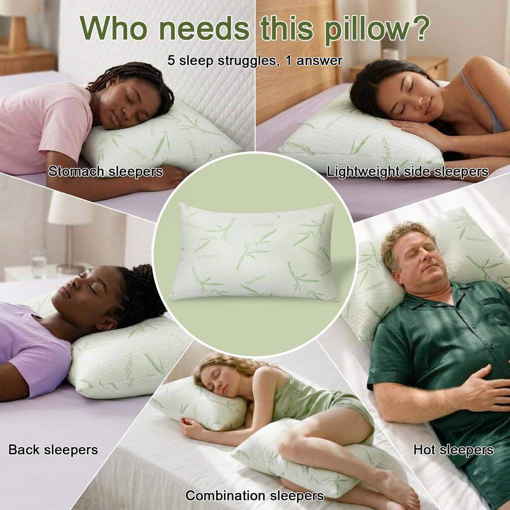 King Size Pillows Set of 2, Soft, Machine Washable O41890