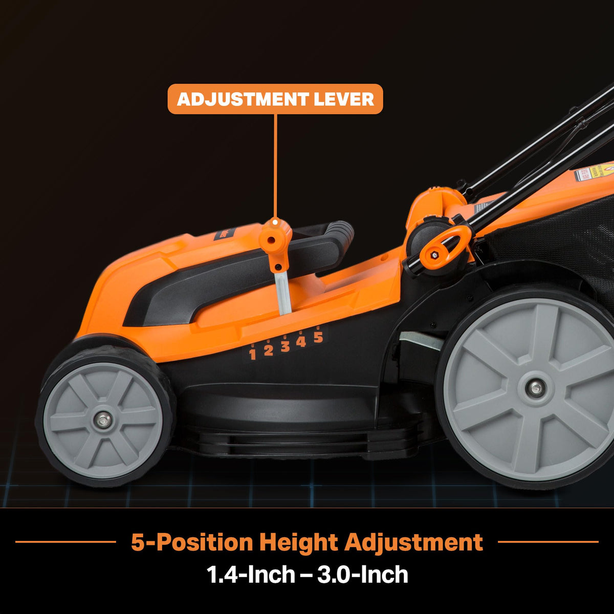 Electric 16-Inch 12AMP Lawn Mower M4089