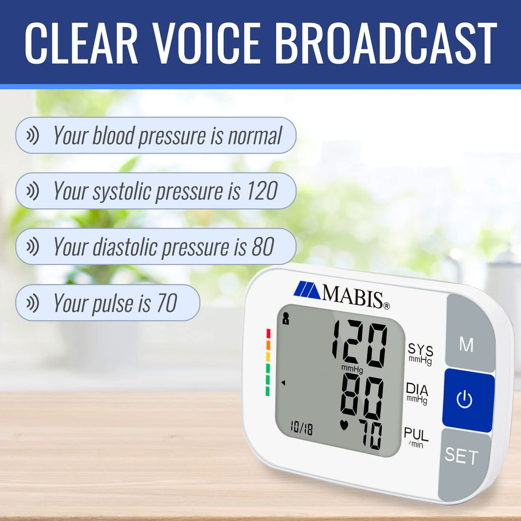 Talking Blood Pressure Monitor with Storage Case G14042
