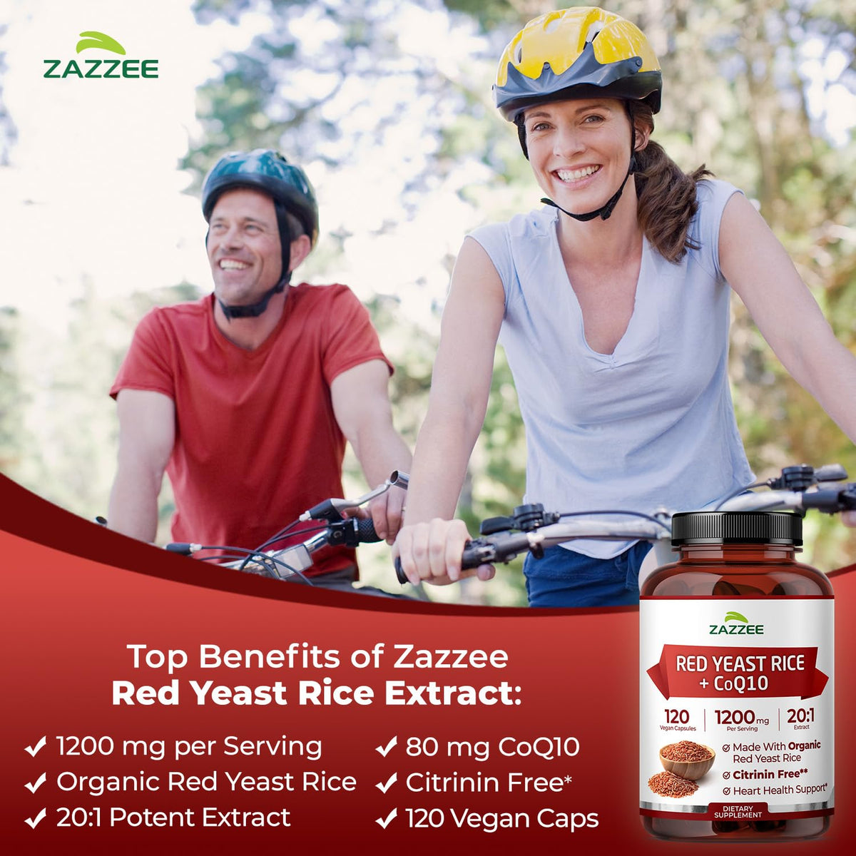 Organic Red Yeast Rice Extract with CoQ10 M1067